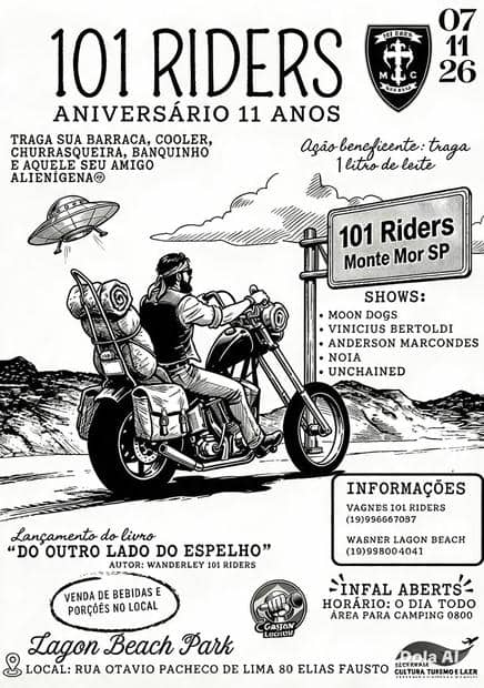Flyer do evento
